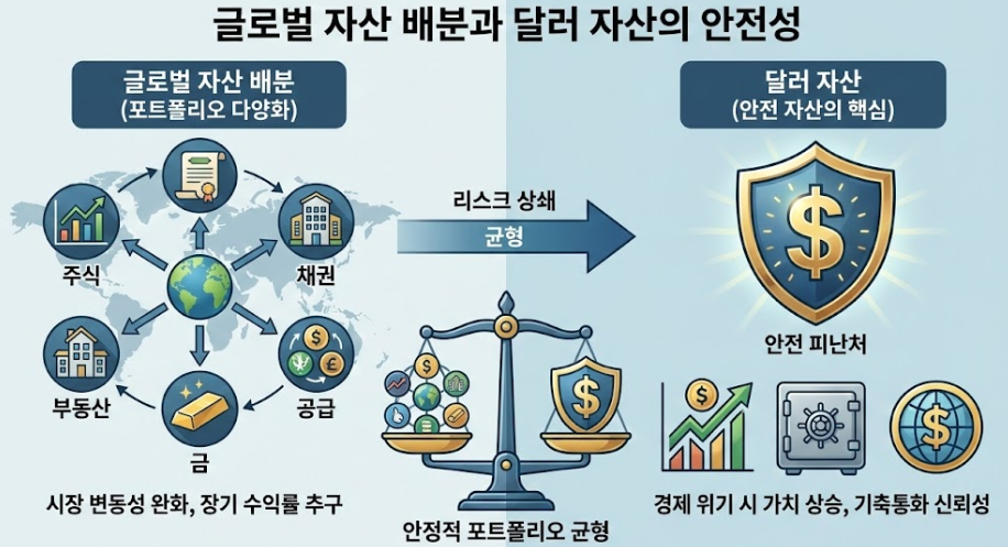 글로벌 자산 배분과 달러 자산의 안전성