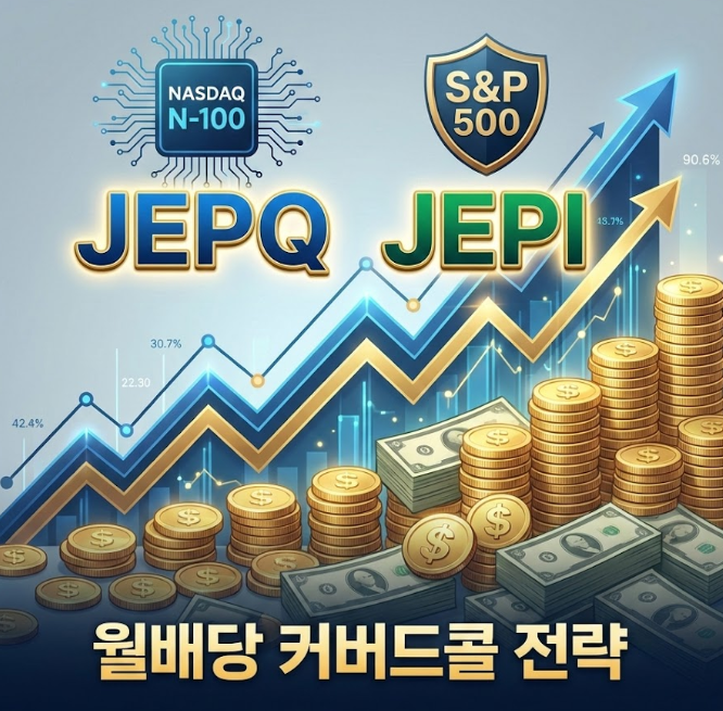 JEPQ JEPI 비교 분석: 나스닥과 S&P 500 기반 월배당 전략 완벽 가이드