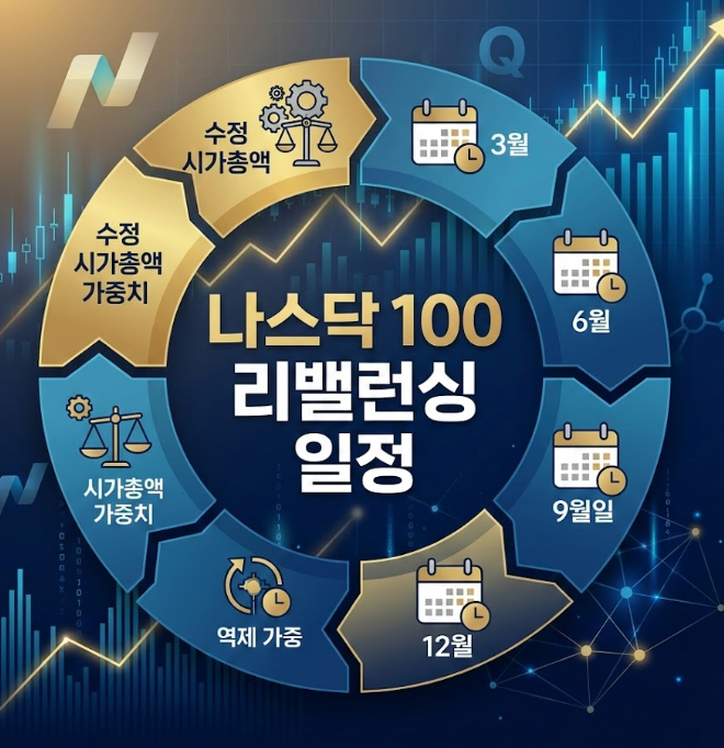 나스닥 100 리밸런싱 일정과 산출 방식, 모르면 손해 보는 이유